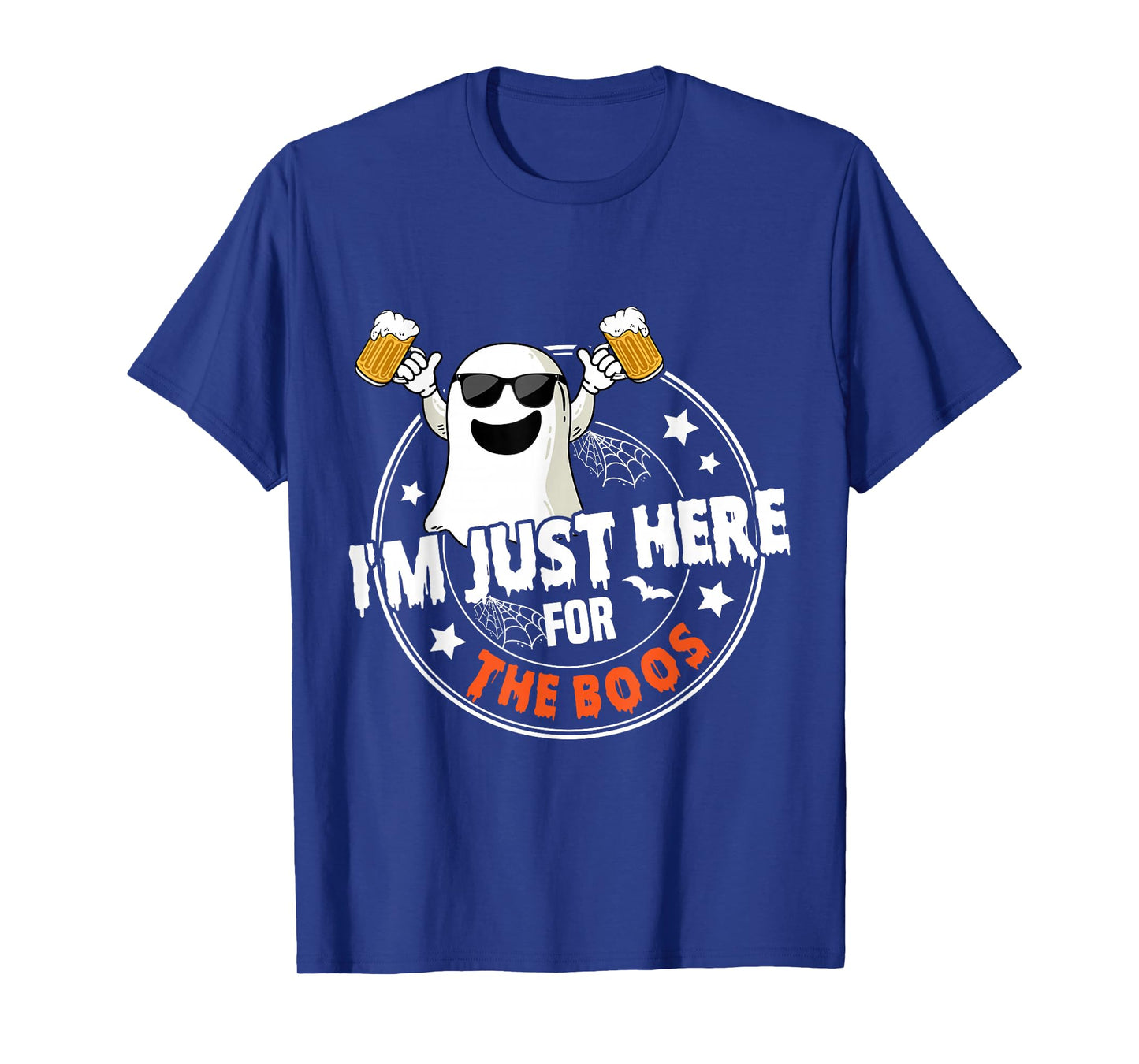 I'm Just Here for The Boos Cute Ghost Halloween Costume T-Shirt