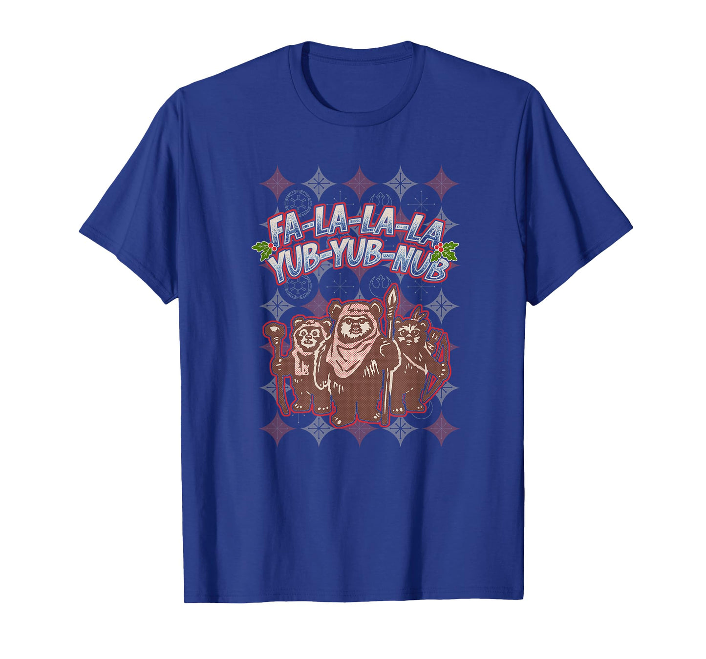 Star Wars Christmas Ewoks Fa La La Holiday Sweater T-Shirt