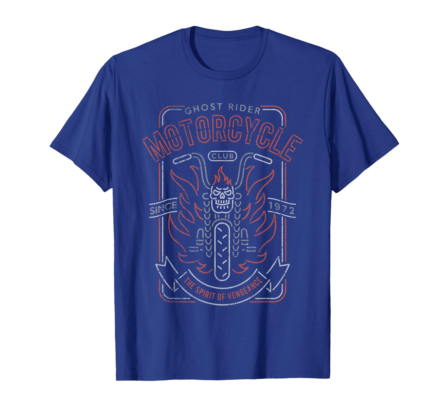 Marvel Ghost Rider Motorcycle Club T-Shirt