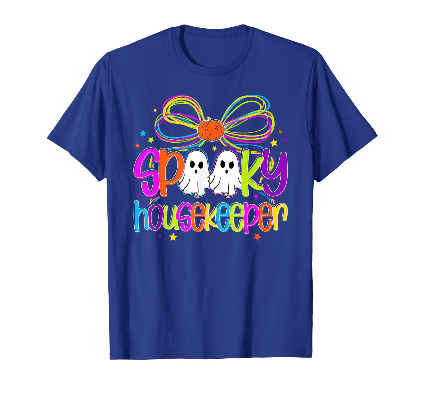 Spooky Housekeeper Halloween Housekeeping Coquette T-Shirt