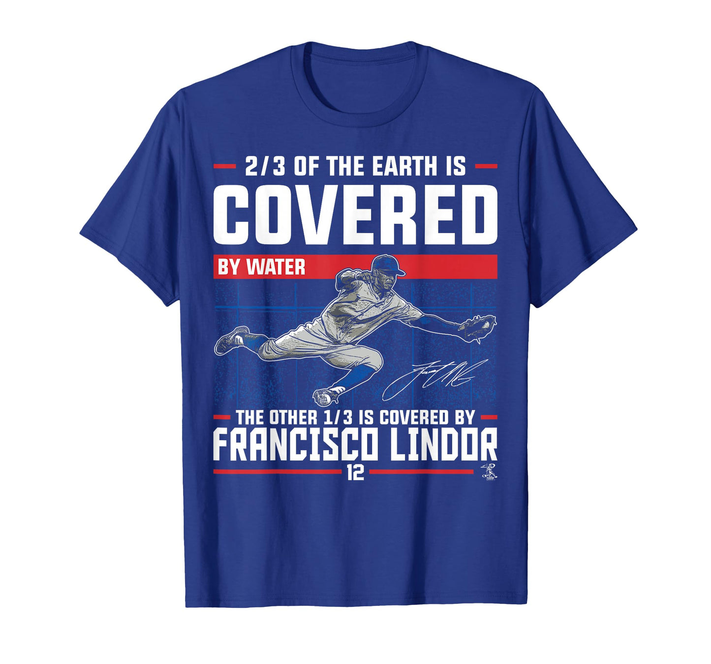 Francisco Lindor Covered by T-Shirt - Apparel T-Shirt