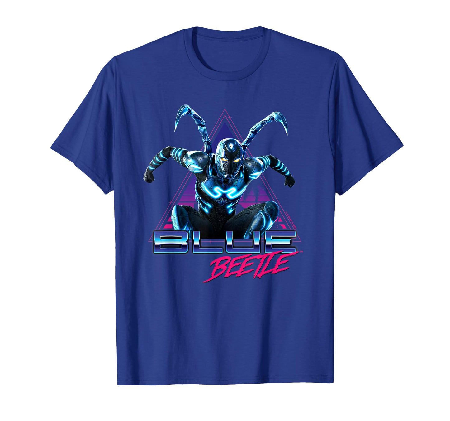 Blue Beetle Movie Leaping Triangle T-Shirt