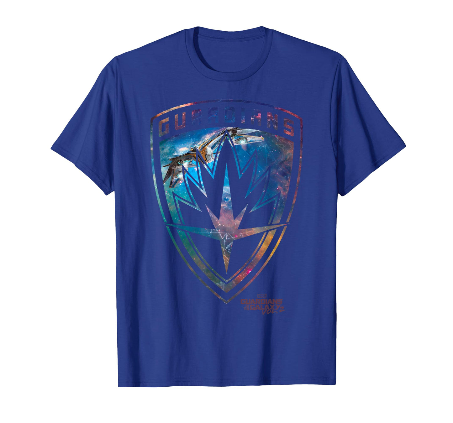 Marvel Guardians of The Galaxy Vol 2 Rainbow Ravager Badge T-Shirt