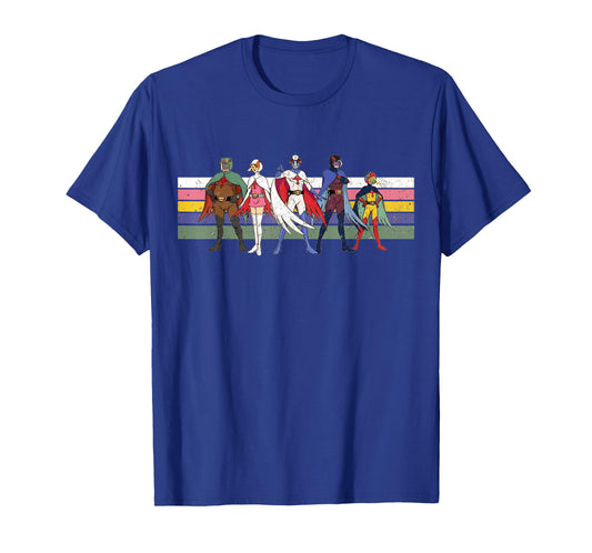 Battle of the planets G Force Retro Colour T-Shirt
