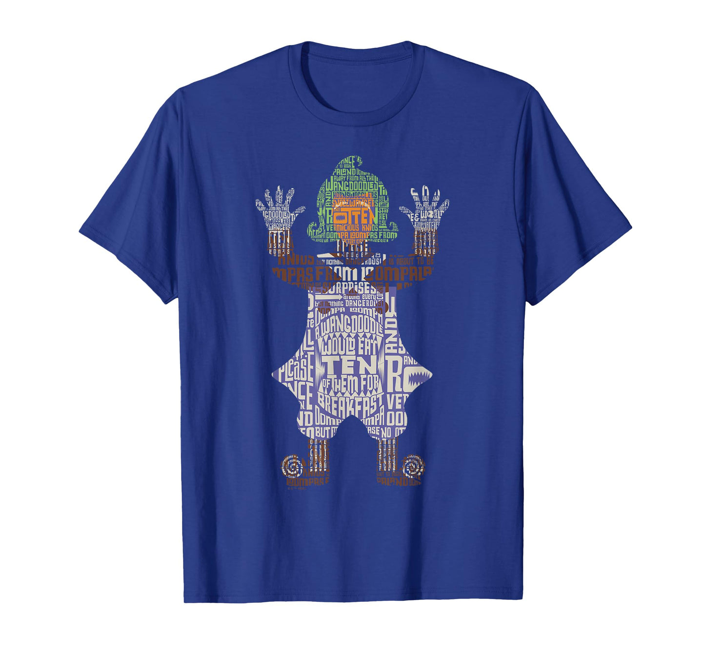 Willy Wonka & The Chocolate Factory Oompa Loompa Pinacogram T-Shirt