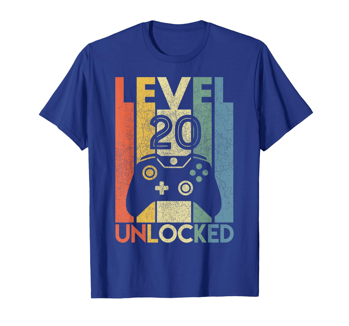 Level 20 Unlocked Shirt Funny Video Gamer 20th Birthday Gift T-Shirt