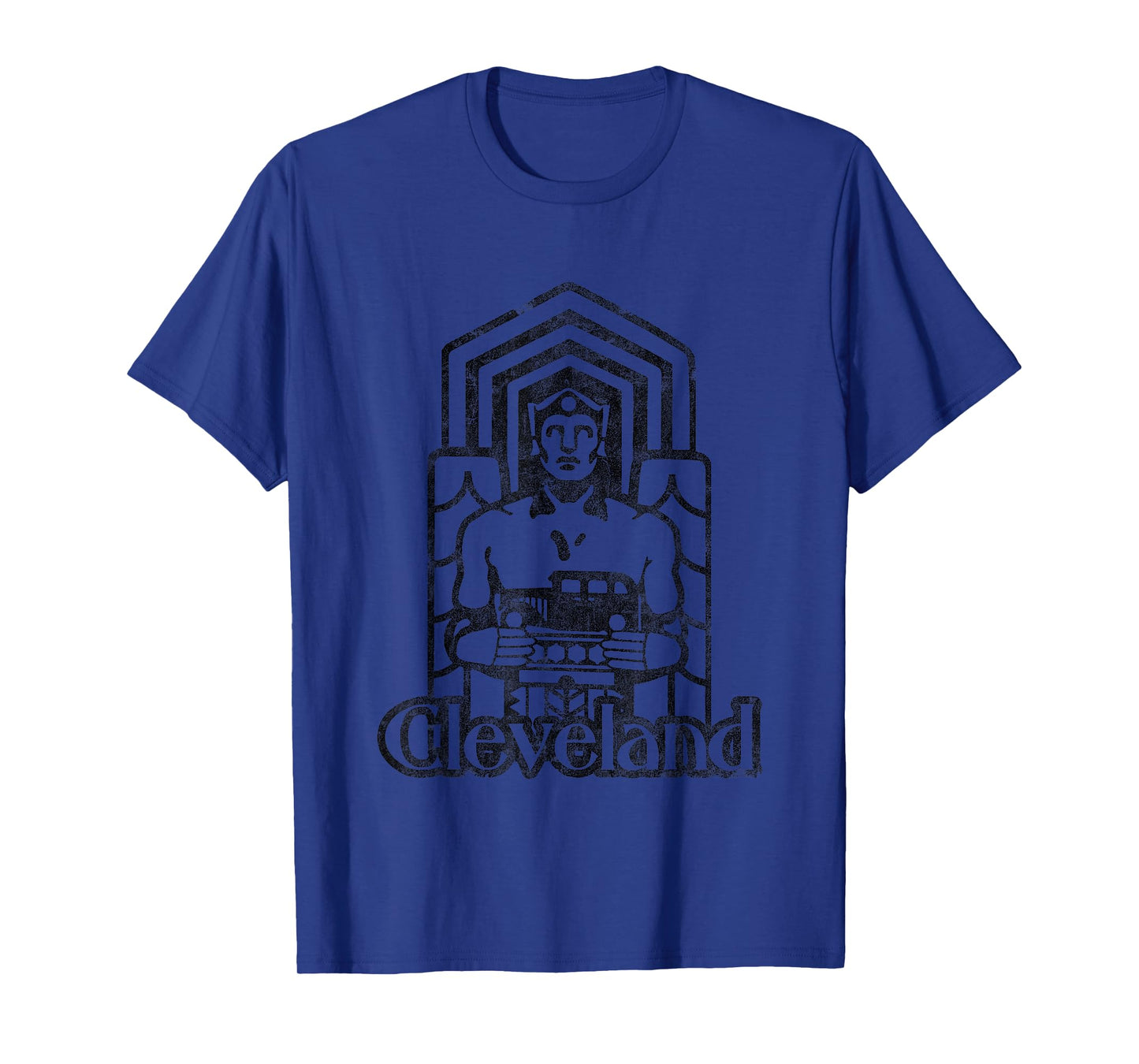 Vintage Guardian of Traffic Bridge Cleveland T-Shirt