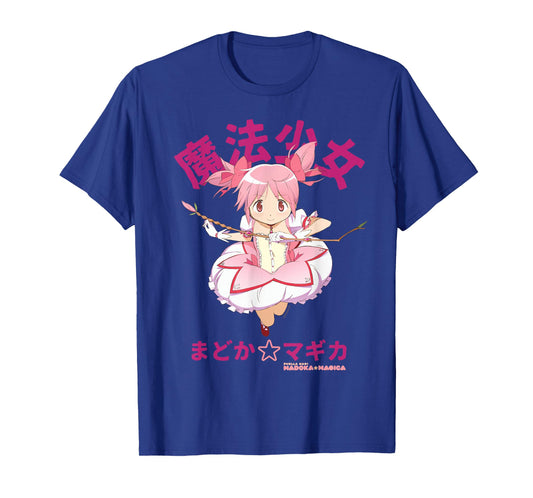 Madoka Kaname Rose Branch Bow Anime T-Shirt