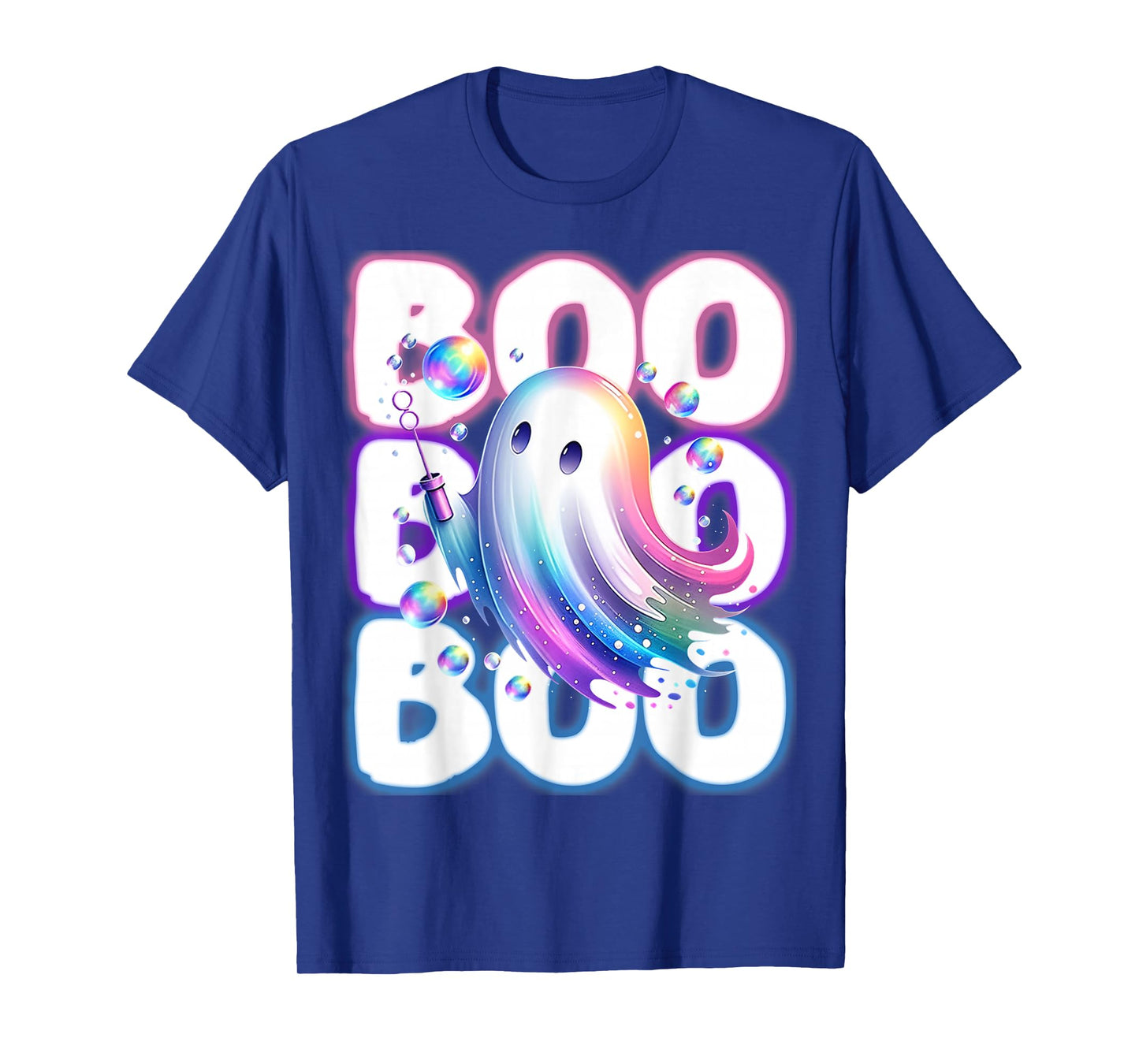 Boo Boo Boo Season Ghost Neon Coquette Halloween Boujee T-Shirt