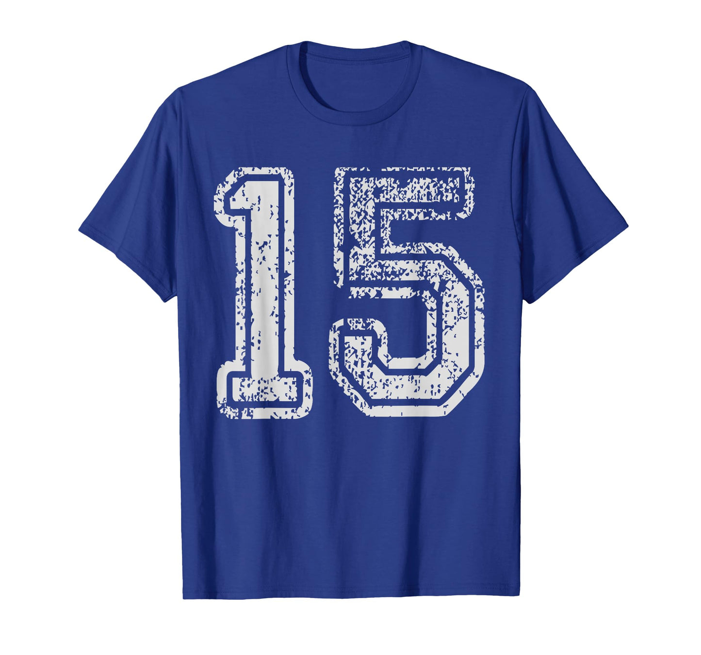 Team Jersey 15 Uniforms Number Fifteen School Sport Birthday T-Shirt