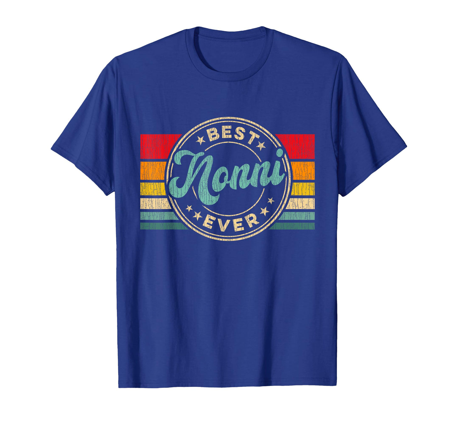 Best Nonni Ever Vintage Retro Mother's Day Gift T-Shirt