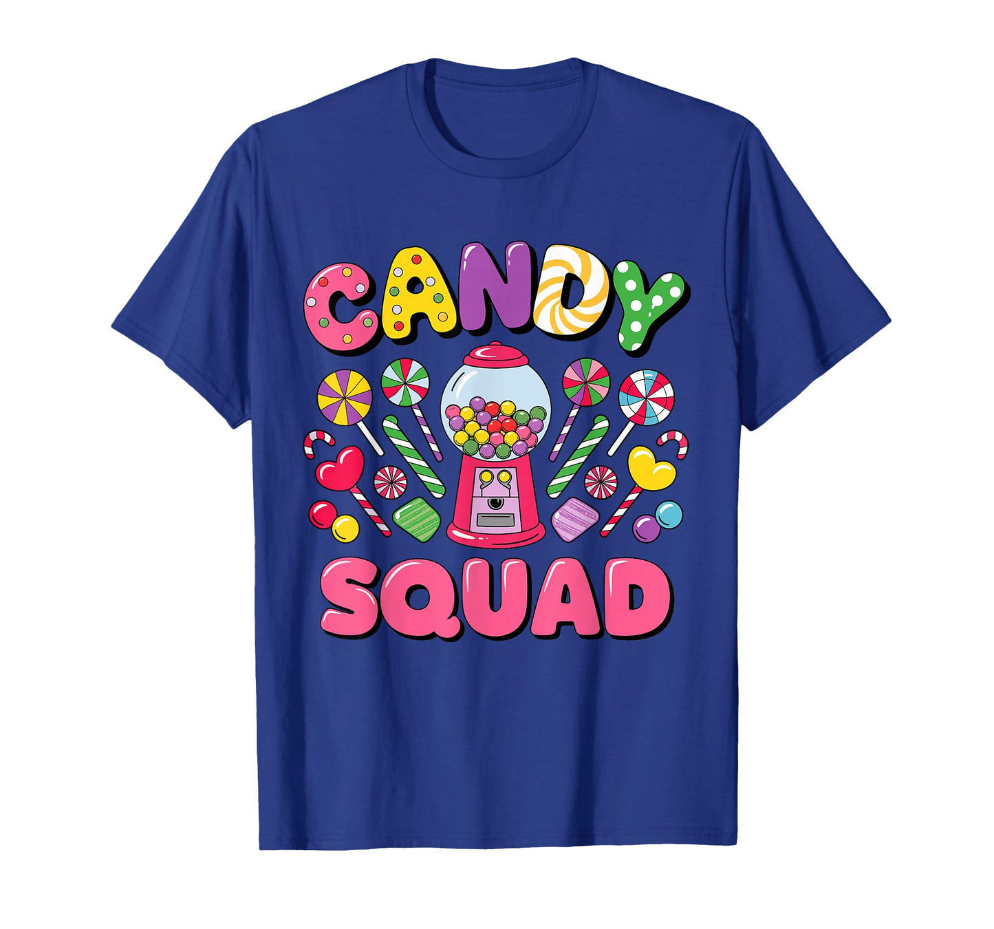 Groovy Candy Squad Sweetie Candy Land Candy Crew Halloween T-Shirt