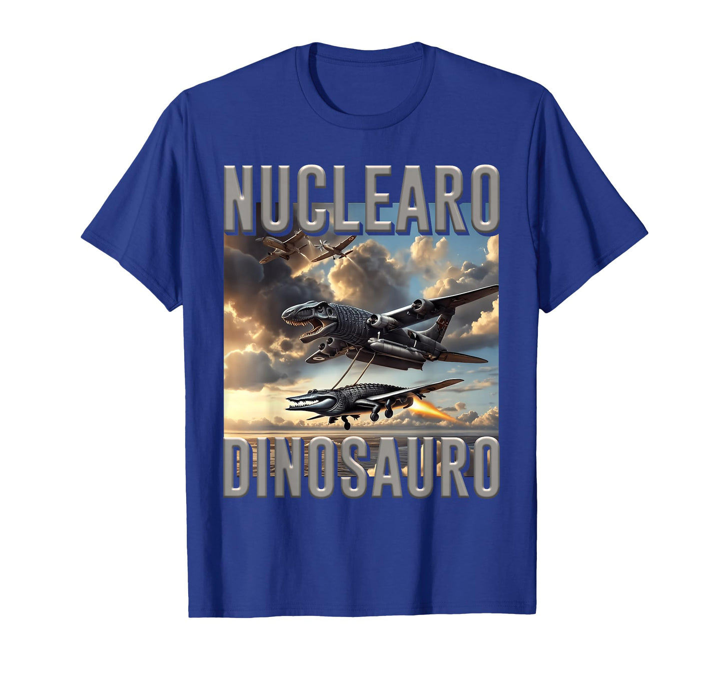 Nuclearo Dinosauro Hilarious Meme Brainrot Italian Kids T-Shirt