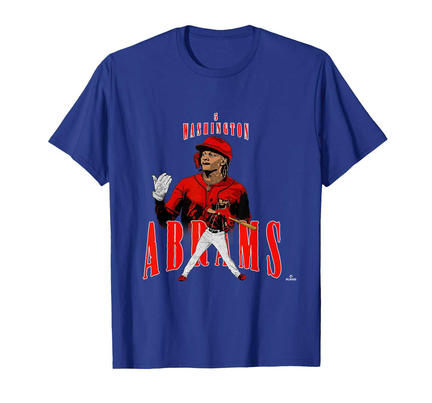 License Champs | CJ Abrams | Washington Baseball Players | MLBCJBRA3002 T-Shirt