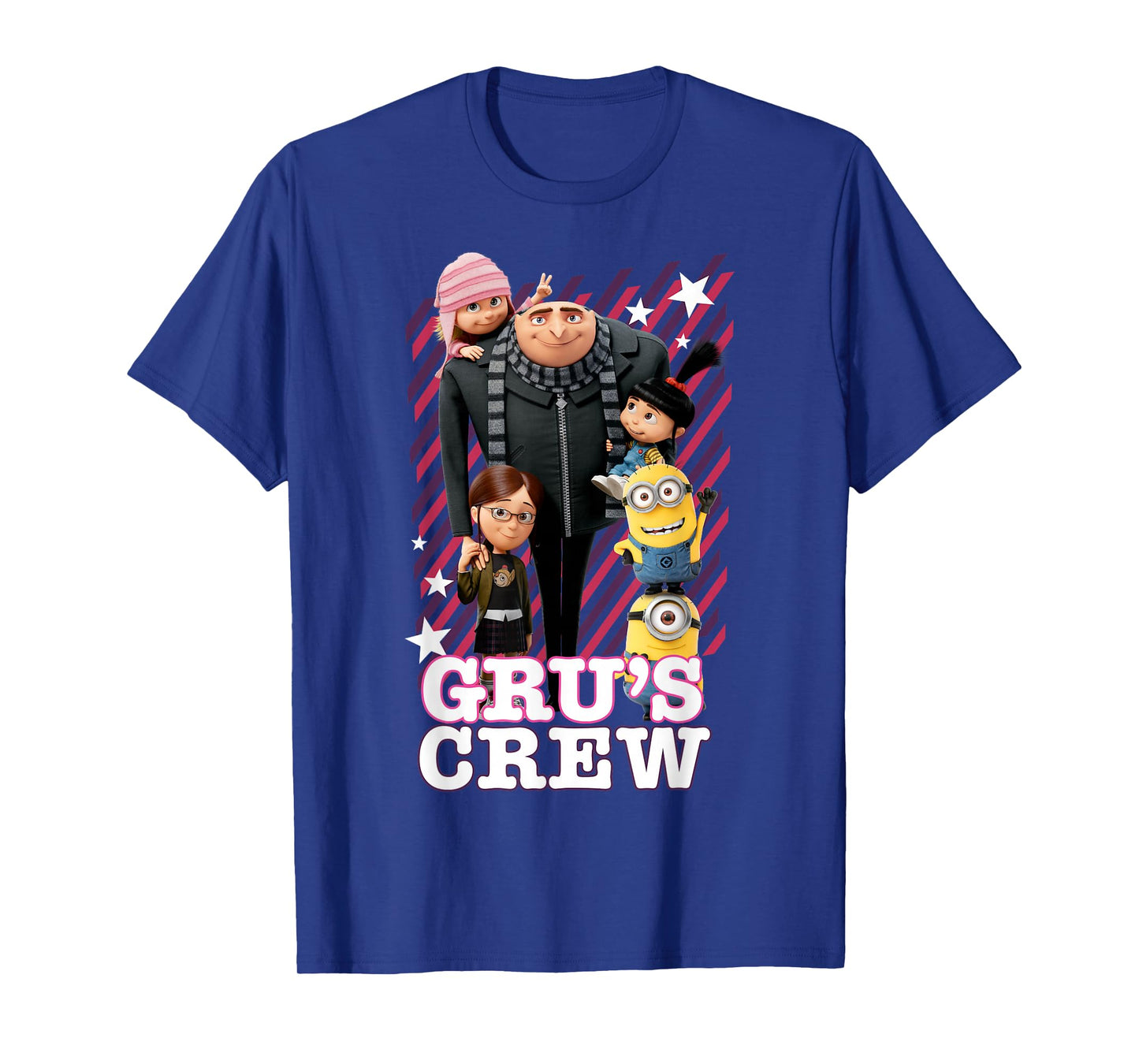 Despicable Me Minions Grus Whole Crew Graphic T-Shirt T-Shirt