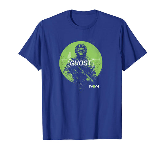 Call of Duty Green Ghost Soldier Gaming T-Shirt