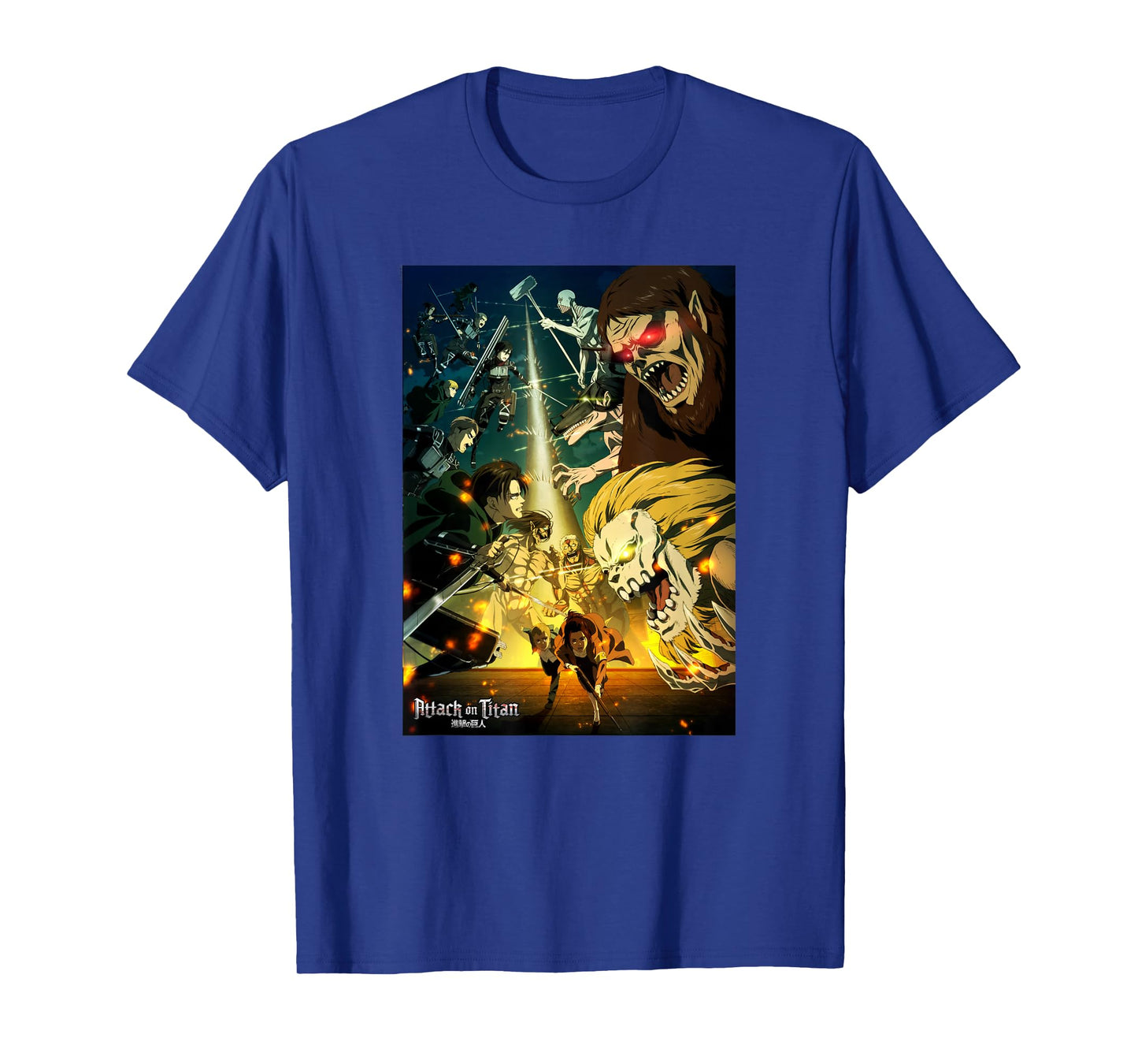 Attack on Titan Season 4 Final Season Poster Anime T-Shirt