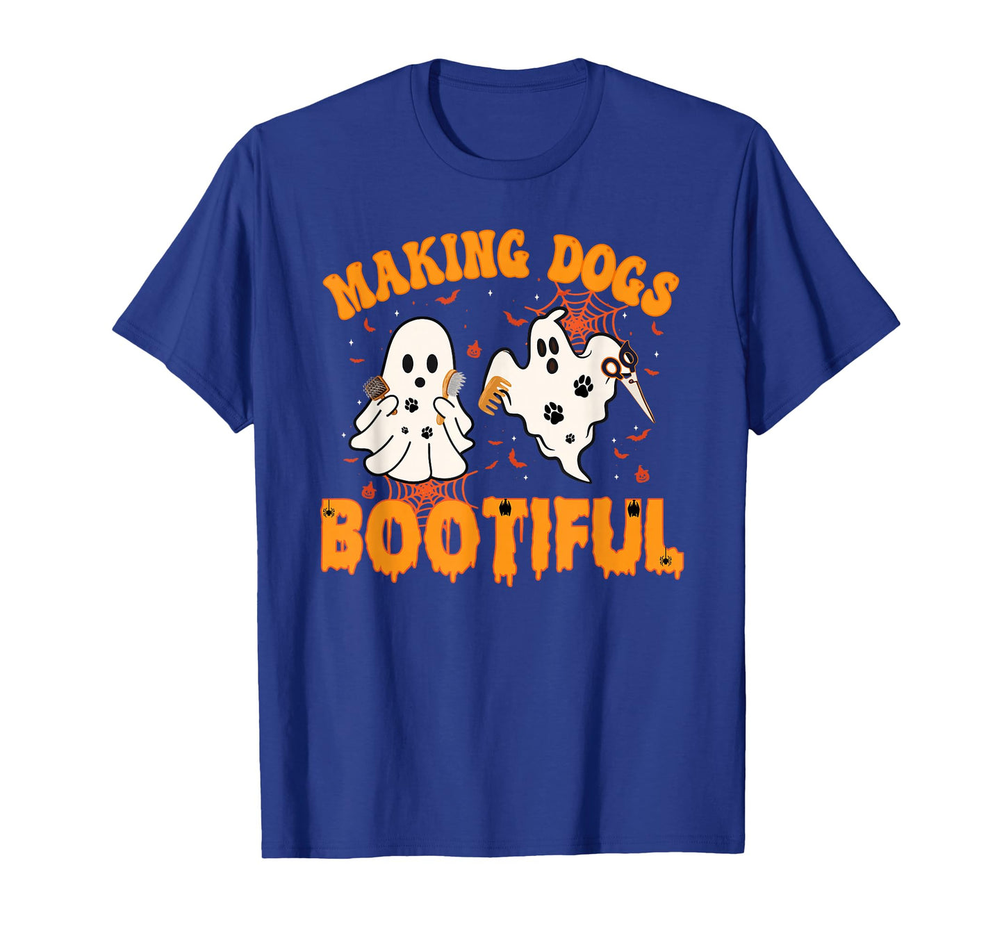 Making Dogs Bootiful Cute Dog Groomer Pet Grooming Halloween T-Shirt