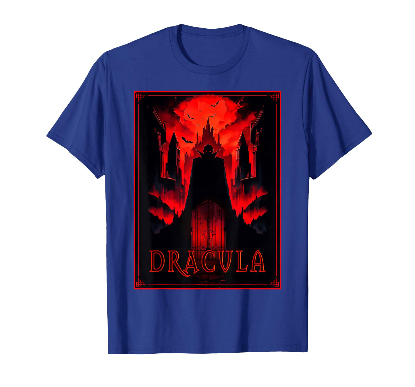 Dracula Gothic Horror Vampire Art -Halloween Vampire fans T-Shirt