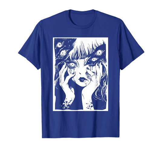 Edgy Creepy Horror Anime Manga Weird Japan Japanese Harajuku T-Shirt
