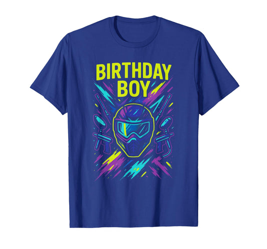 Birthday BOY - Paintball Fun Game Sports T-Shirt