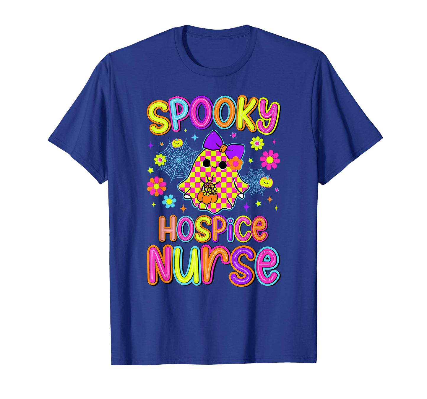 Spooky Hospice Nurse Halloween Hospice Nursing Coquette T-Shirt