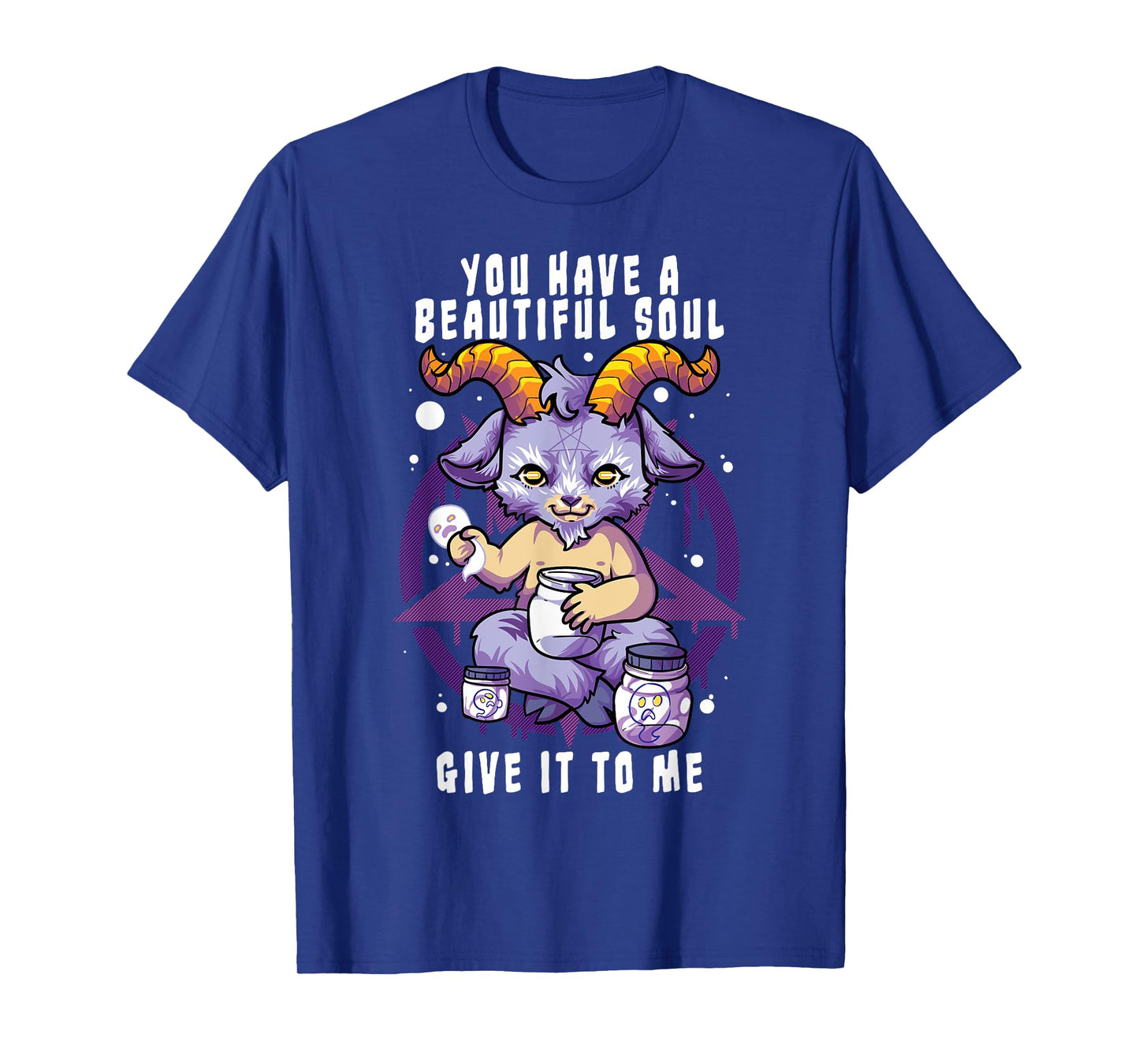 You Have a Beautiful Soul Satanic Baphomet Halloween Costume T-Shirt