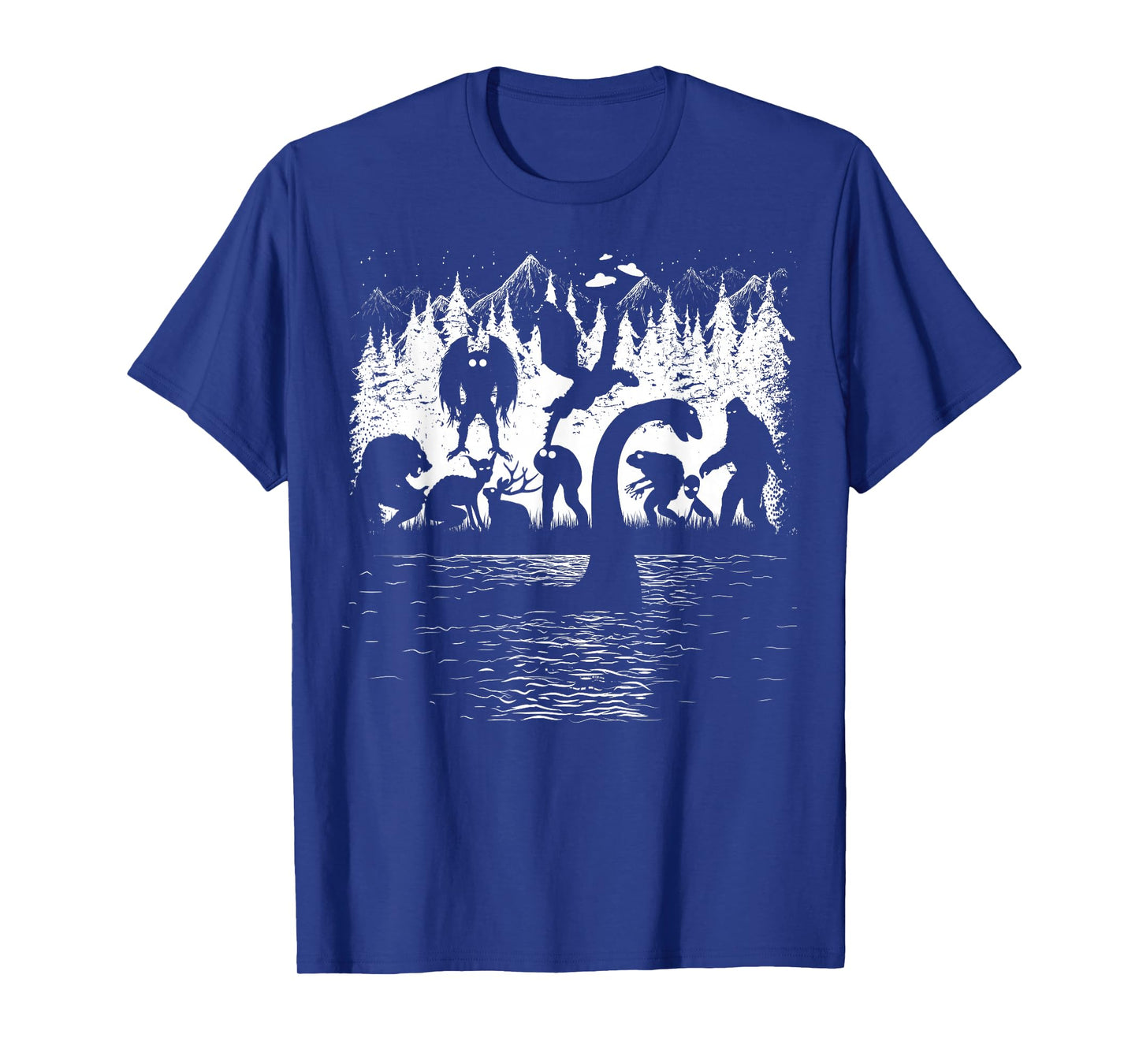 Bigfoot Loch Ness Monster Mothman Alien Others Funny Cryptid T-Shirt