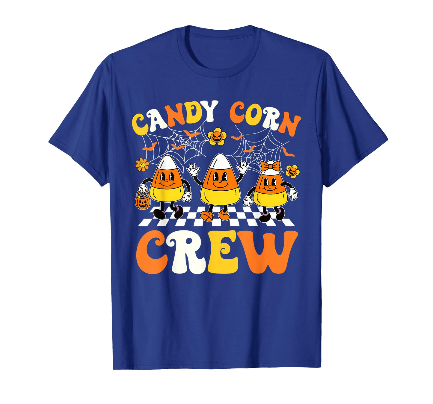 Candy Corn Crew Team Squad Matching Halloween Costume T-Shirt