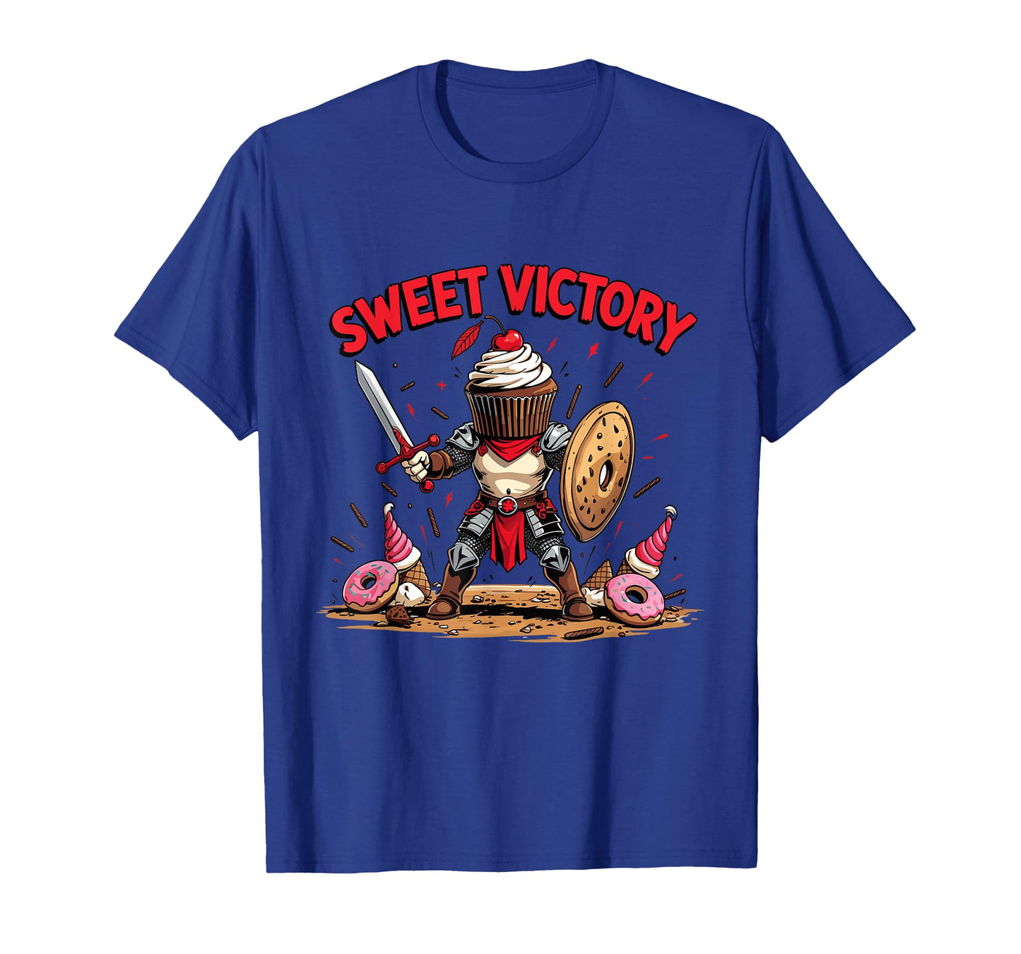Sweet Victory - Dessert Knight T-Shirt