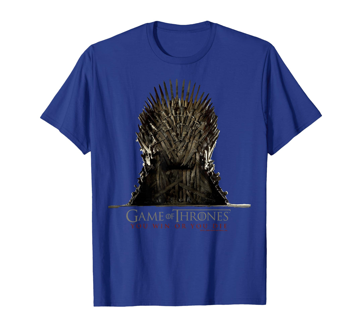 Game Of Thrones Iron Throne You Win Or You Die T-Shirt