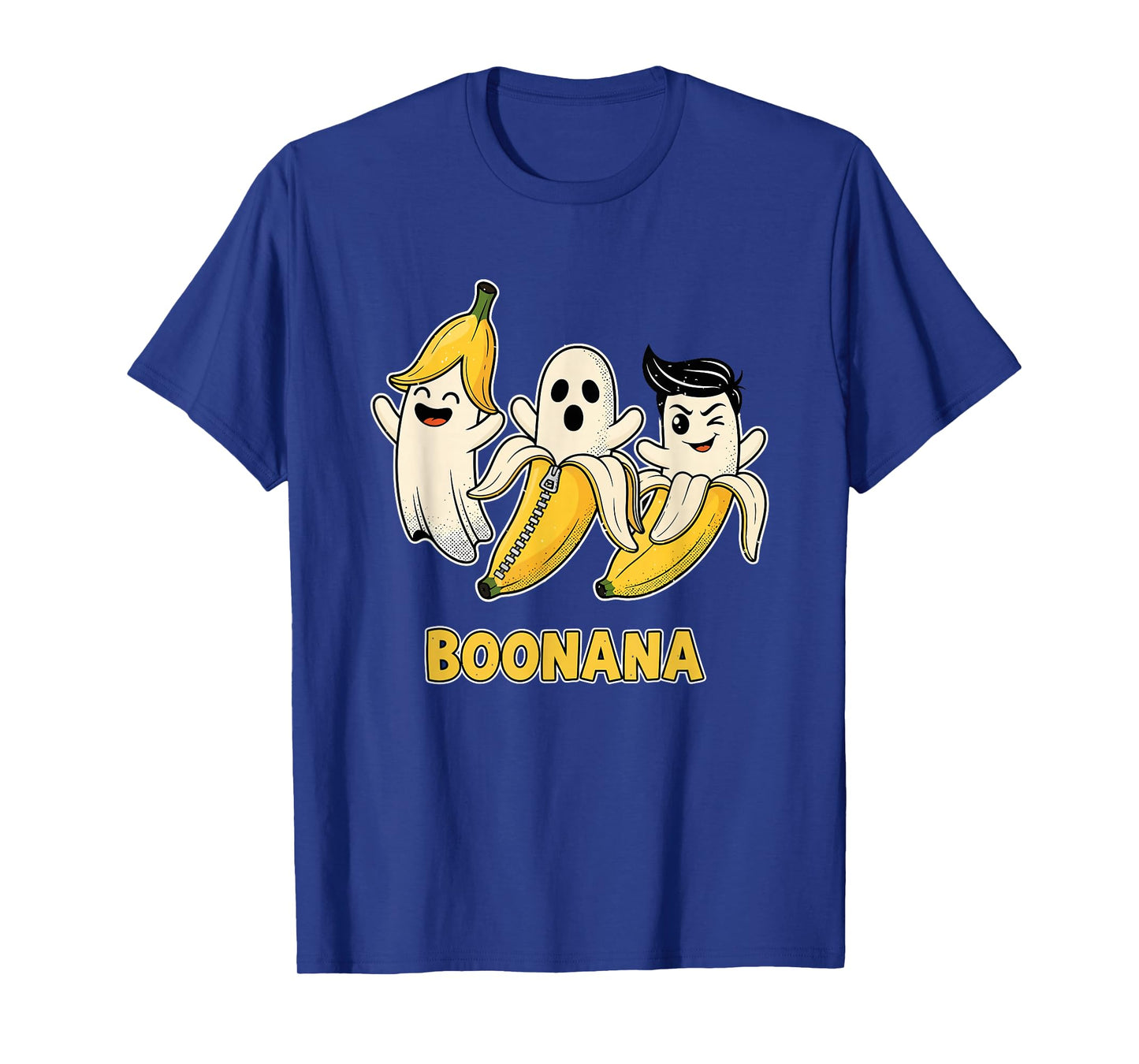 Funny Boonana Ghost Banana Group Halloween Costume T-Shirt