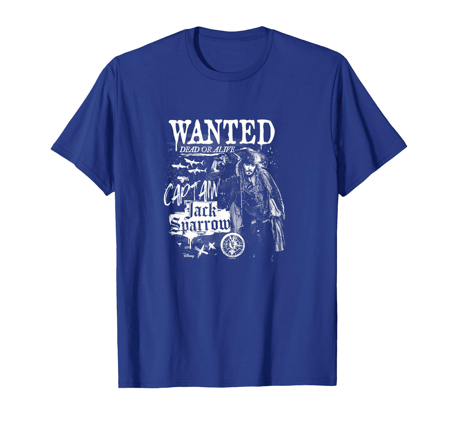 Pirates of The Caribbean - Jack Sparrow Wanted T-Shirt