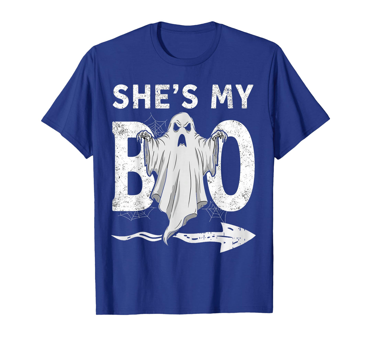 She's My Boo Matching Halloween Pajama Couples Funny T-Shirt
