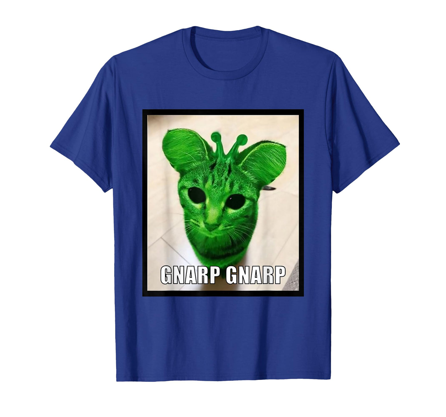 Gnarp Cat Silly Alien Cat Meme T-Shirt
