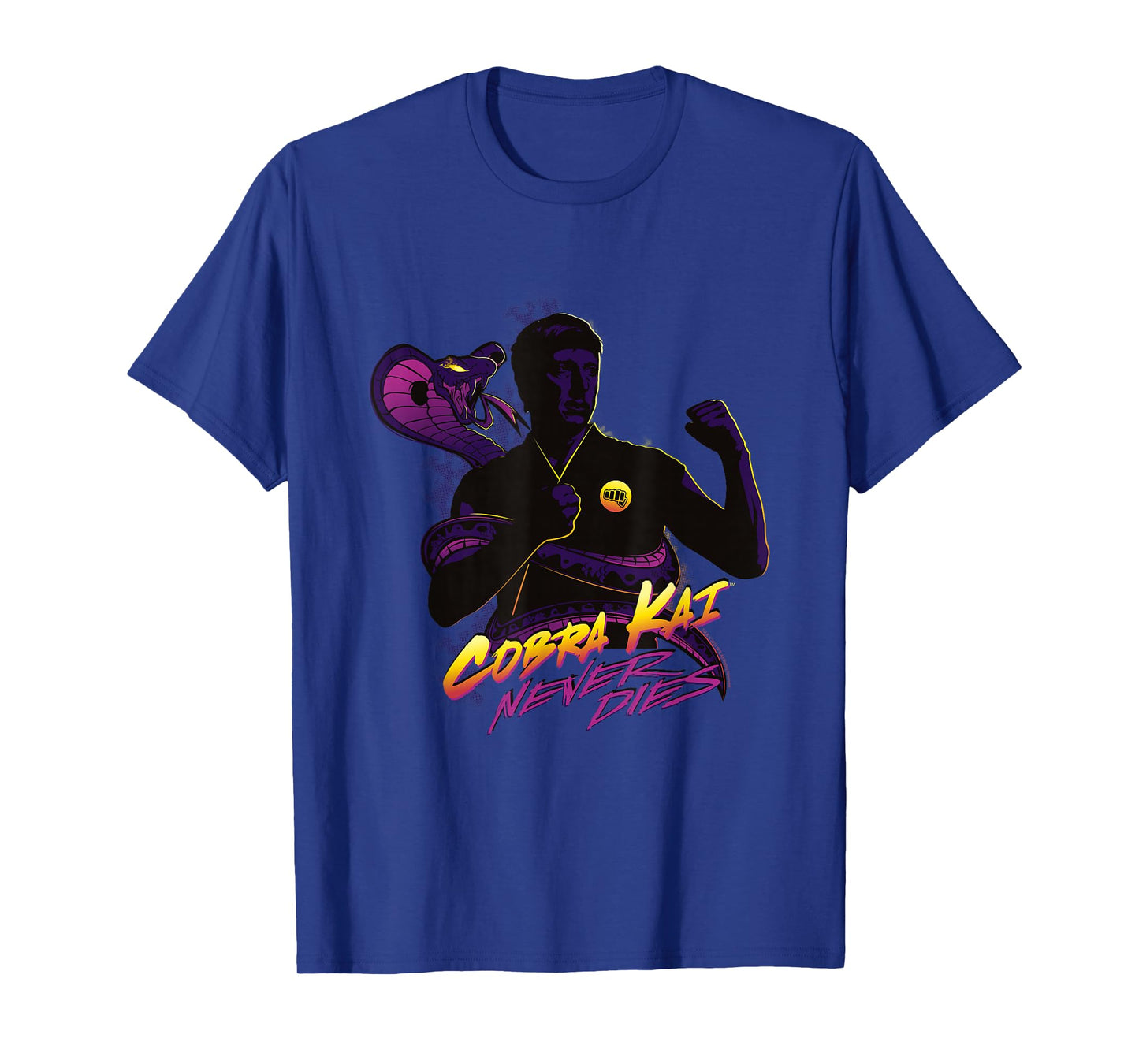 Cobra Kai Never Dies Fight Pose T-Shirt
