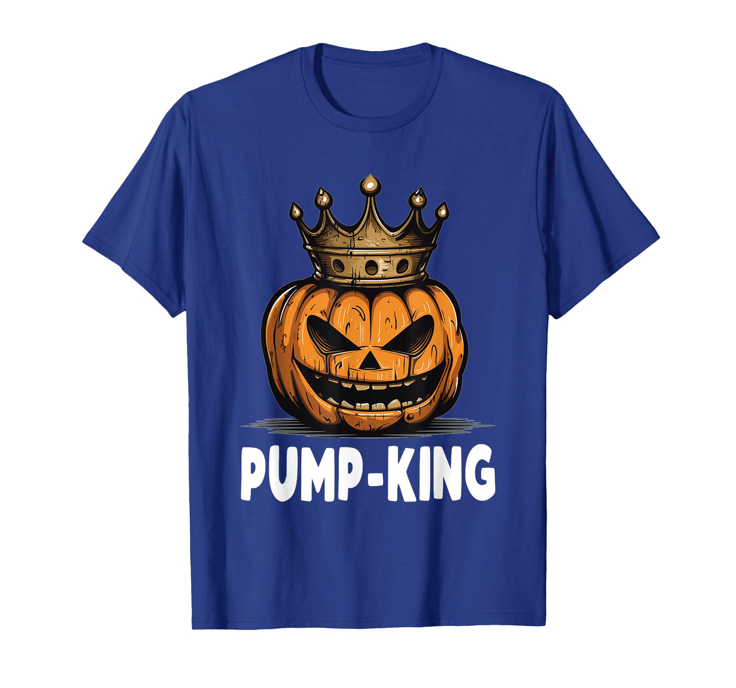 Pump King Couple Matching Halloween Outfits T-Shirt