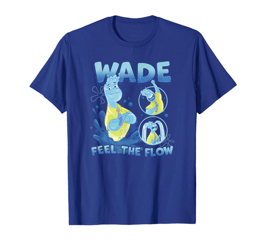Disney Pixar Elemental Feel The Flow Wade Portrait T-Shirt