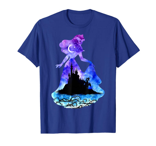 Disney Sleeping Beauty Castle Silhouette Graphic T-Shirt T-Shirt