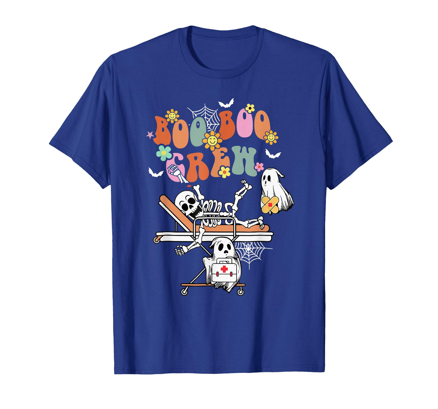 Boo Boo Crew Ghost Halloween Nurse T-Shirt