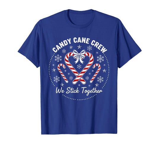 Candy Cane Squad Christmas Shirt Family Matching Pajamas T-Shirt