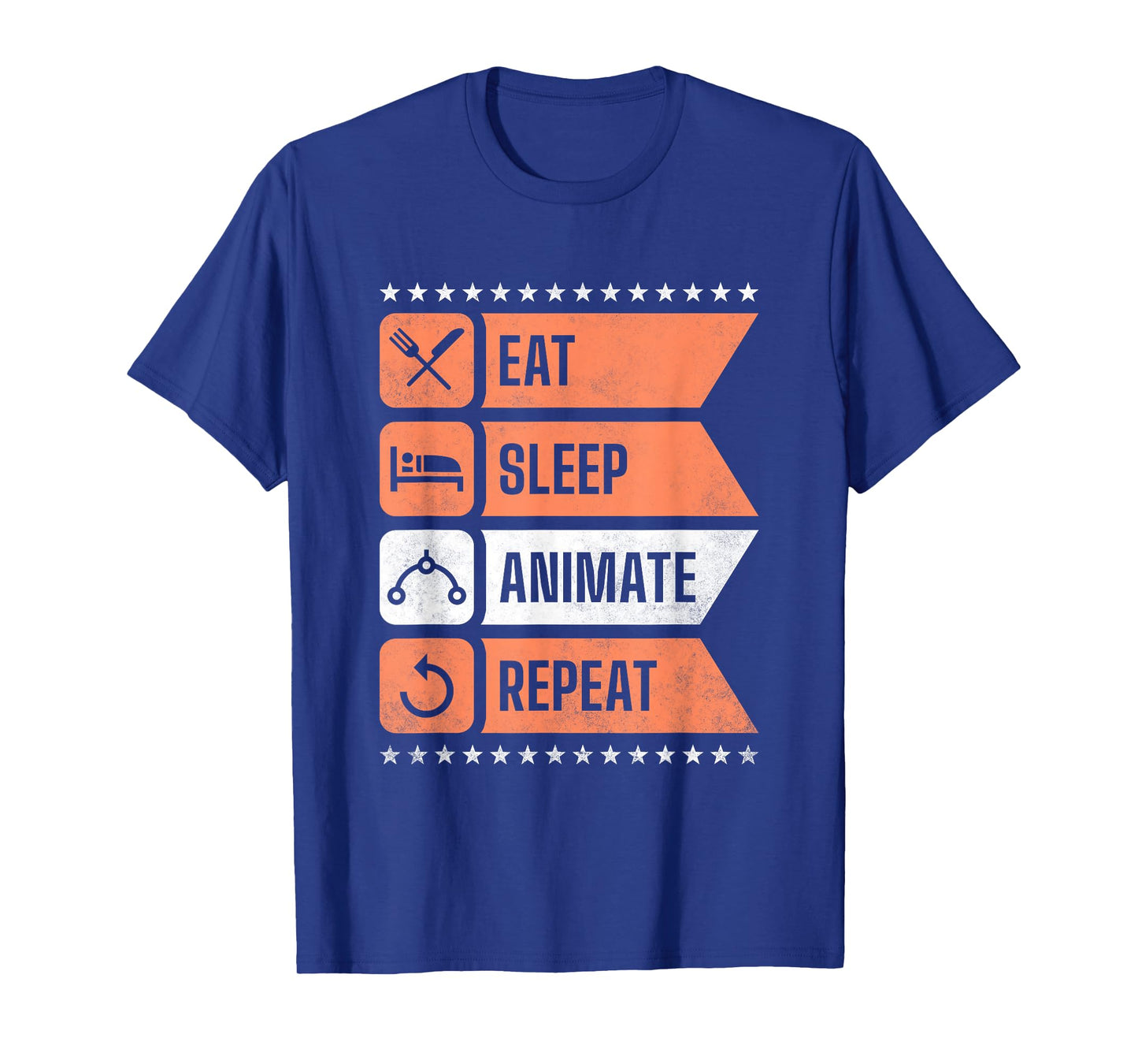 Eat Sleep Animate Repeat T-Shirt