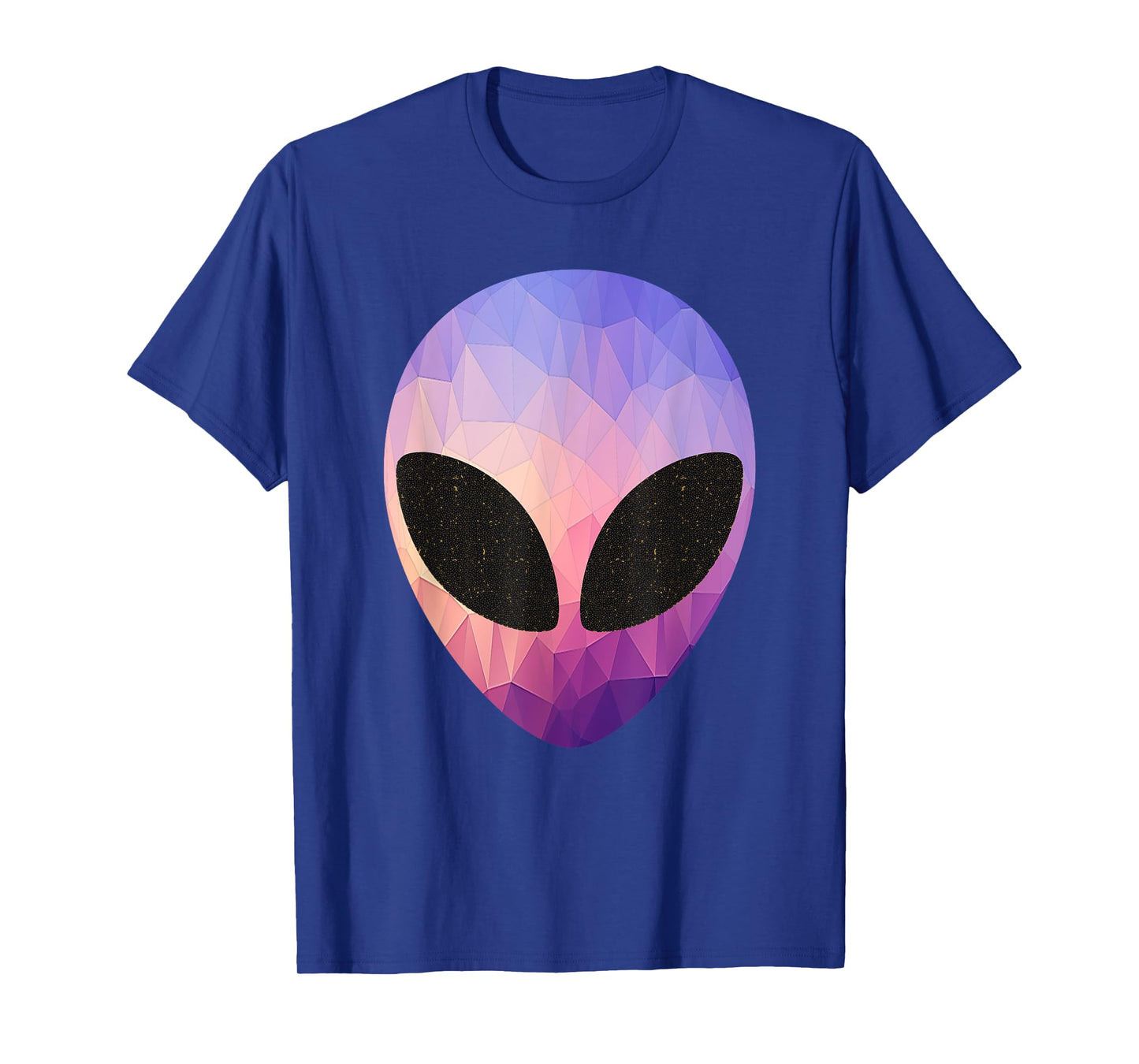 Alien Head Design Colorful Alien Rave Apparel Believe Ufo T-Shirt