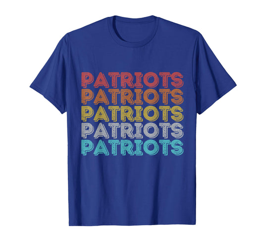 Vintage Retro Patriots T-Shirt