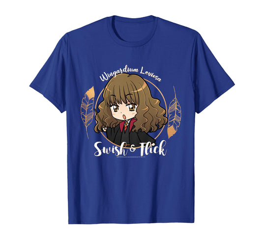 Kids Harry Potter Hermione Granger Swish and Flick Anime Portrait T-Shirt