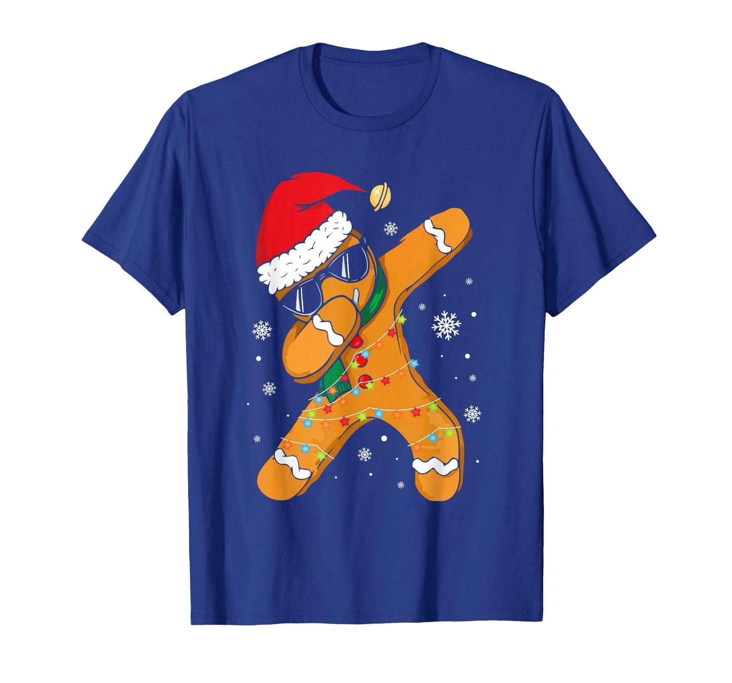 Dabbing Gingerbread Christmas Boys Girls Kids Funny Xmas Dab T-Shirt