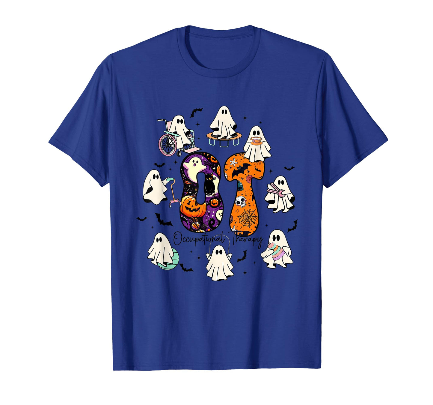 COTA Occupational Therapist Halloween Spooky OT Ghost T-Shirt