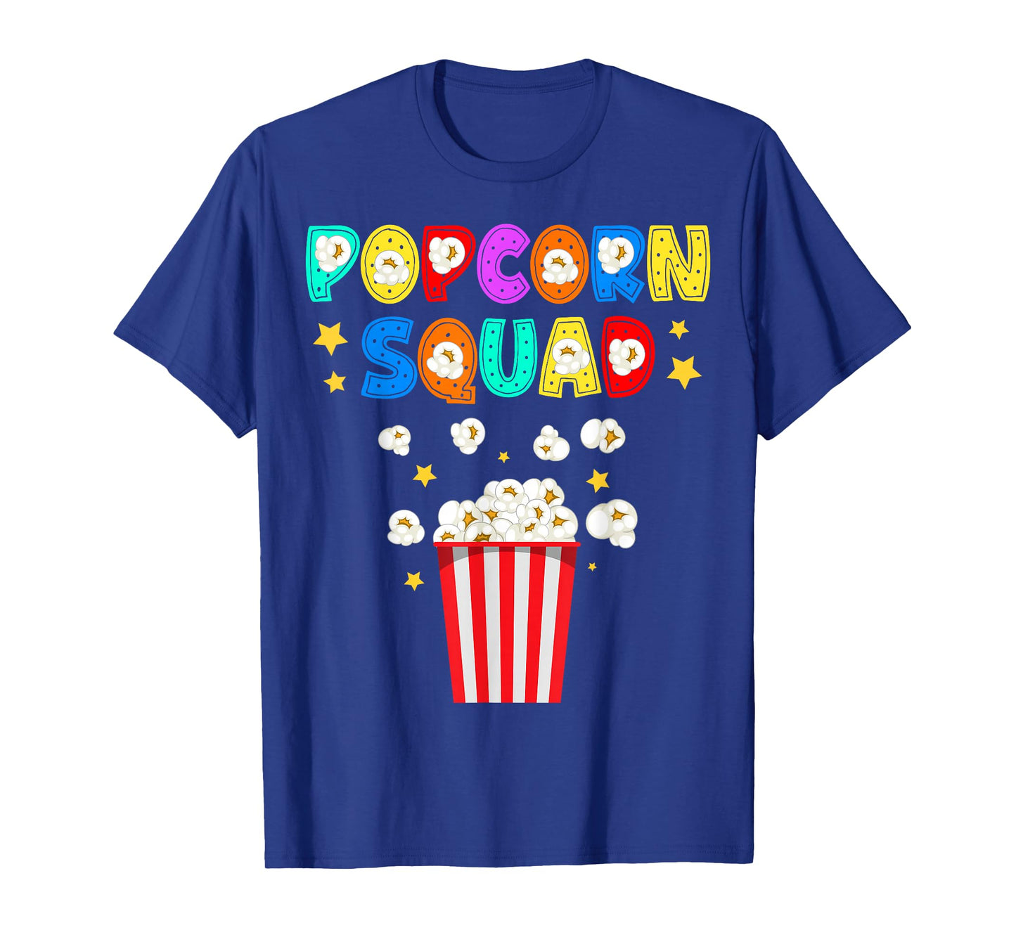 Popcorn Squad Movie Theater Lover Theatre Nerd T-Shirt