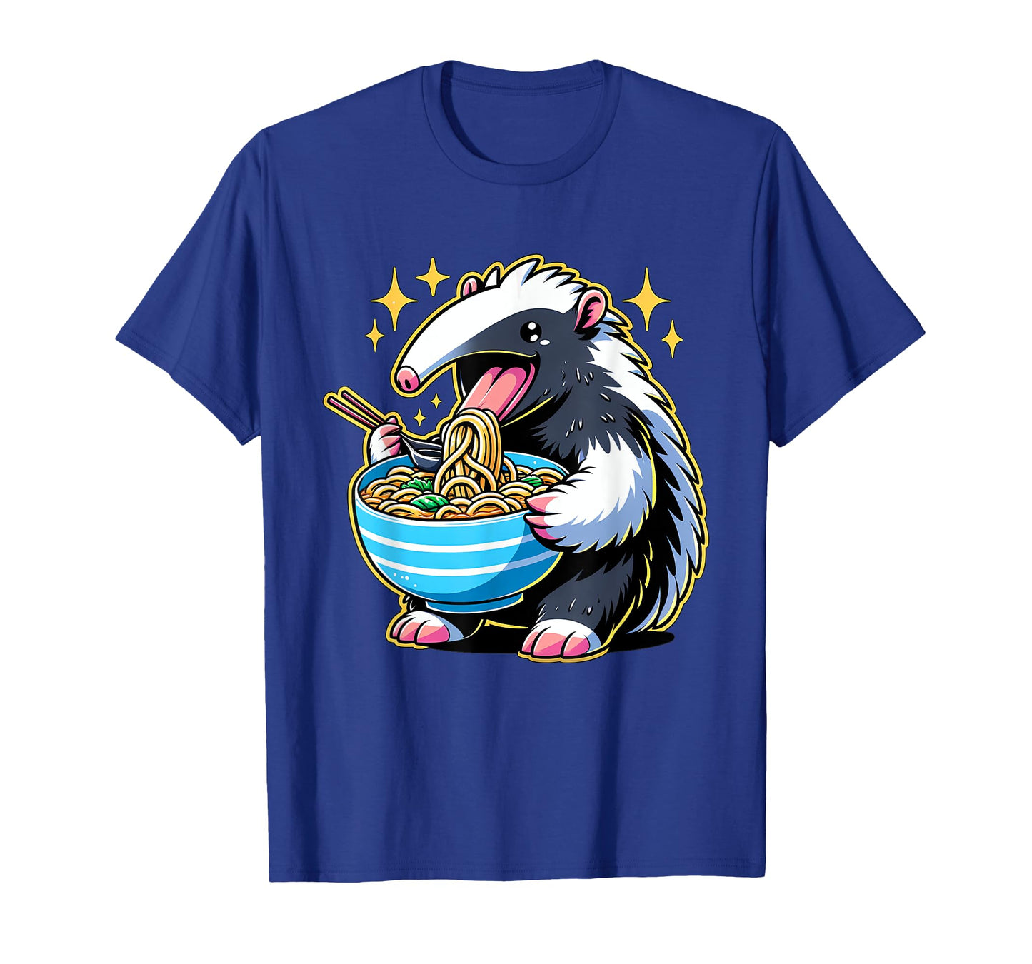 Kawaii Anime Anteater Ramen T-Shirt