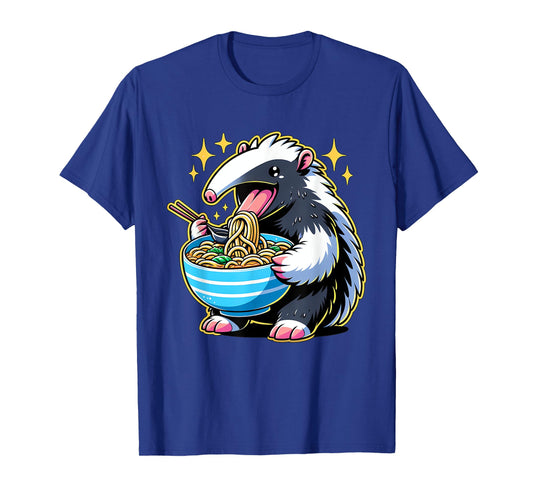 Kawaii Anime Anteater Ramen T-Shirt